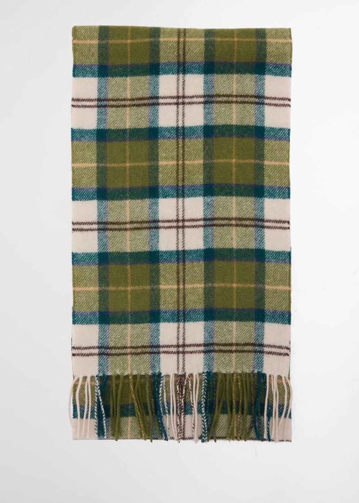 Tartan Lambswool Scarf Ancient