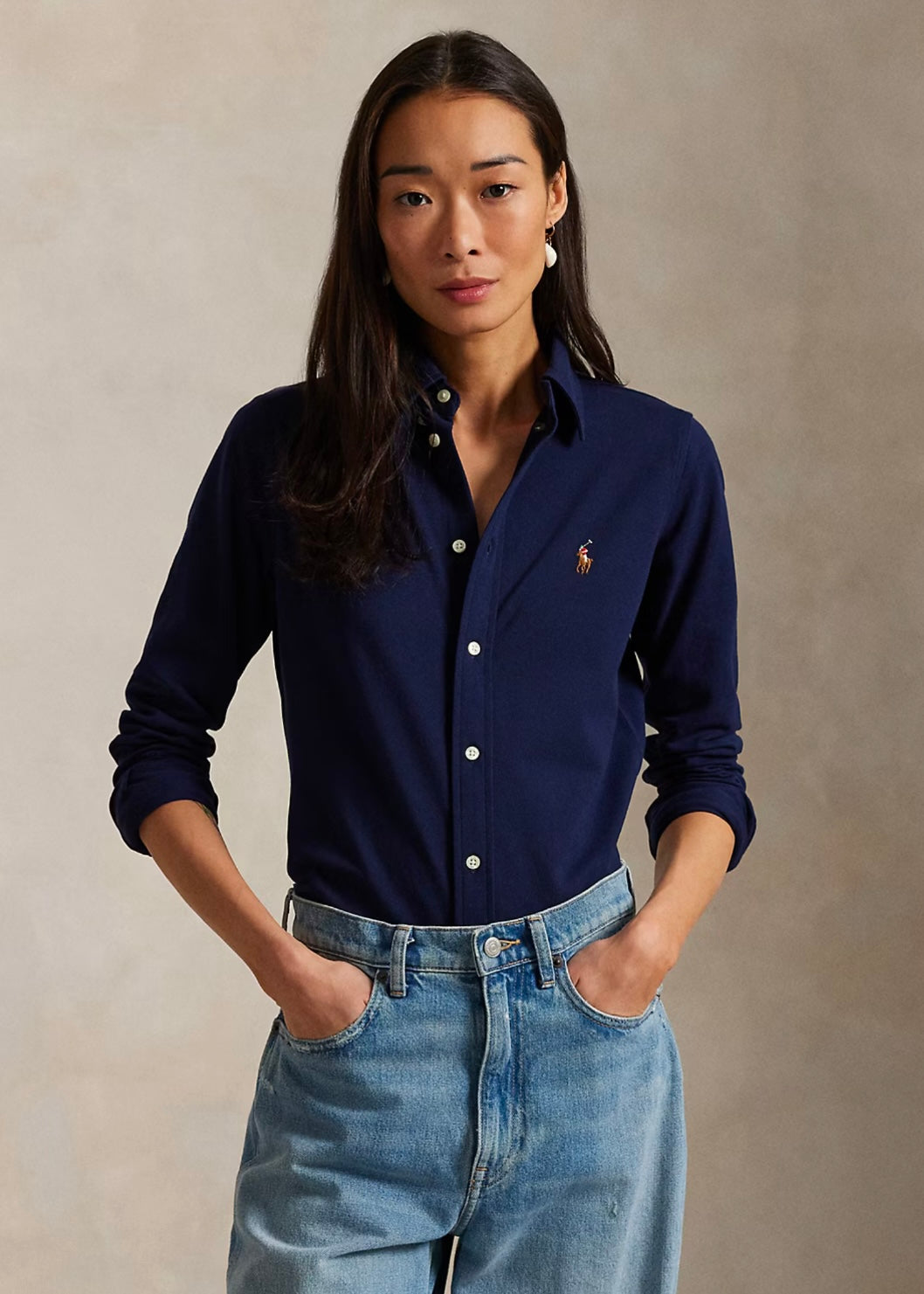 Ralph Lauren Heidi shirt - Cruise Navy