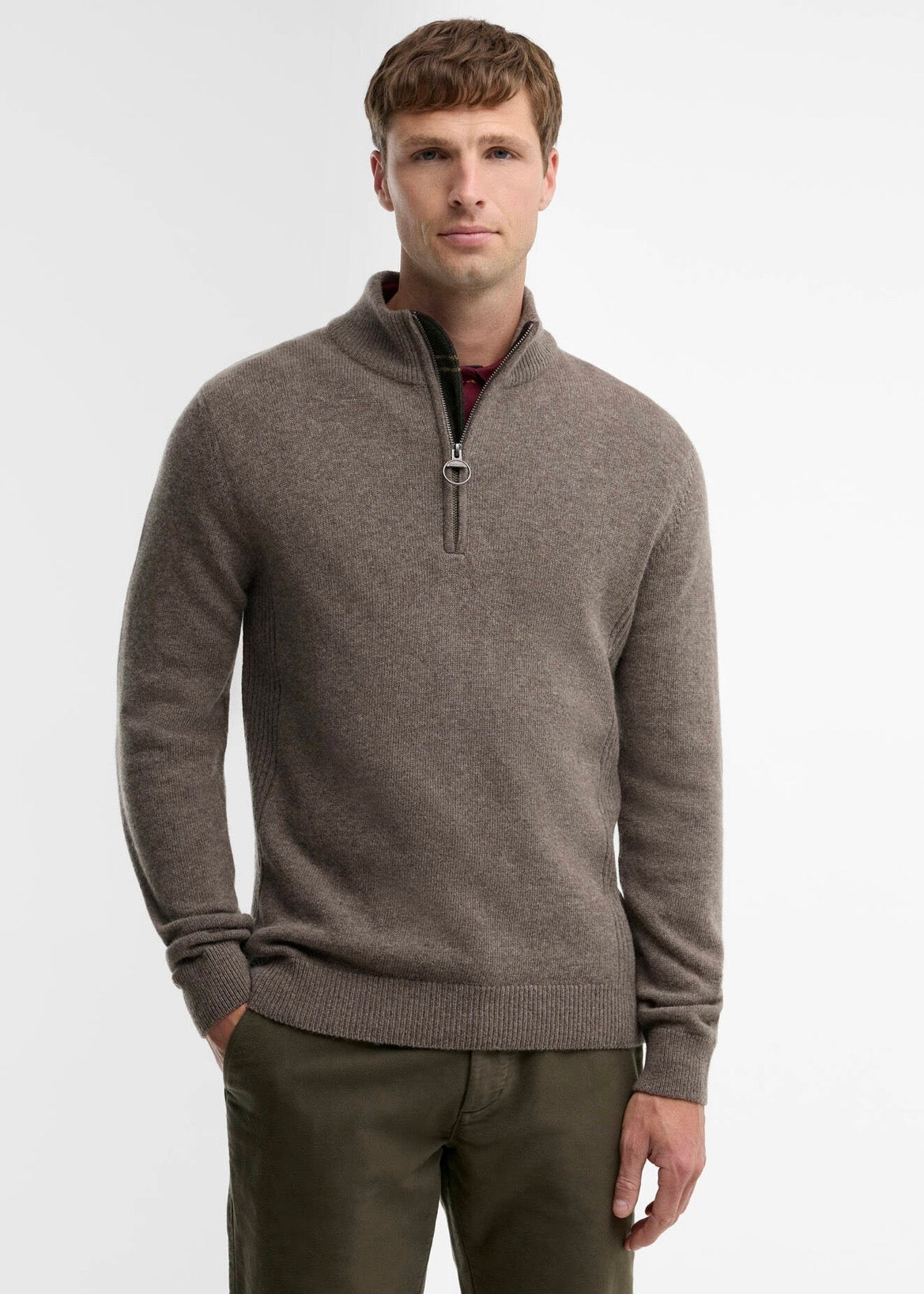 Holden Half Zip Military Marl