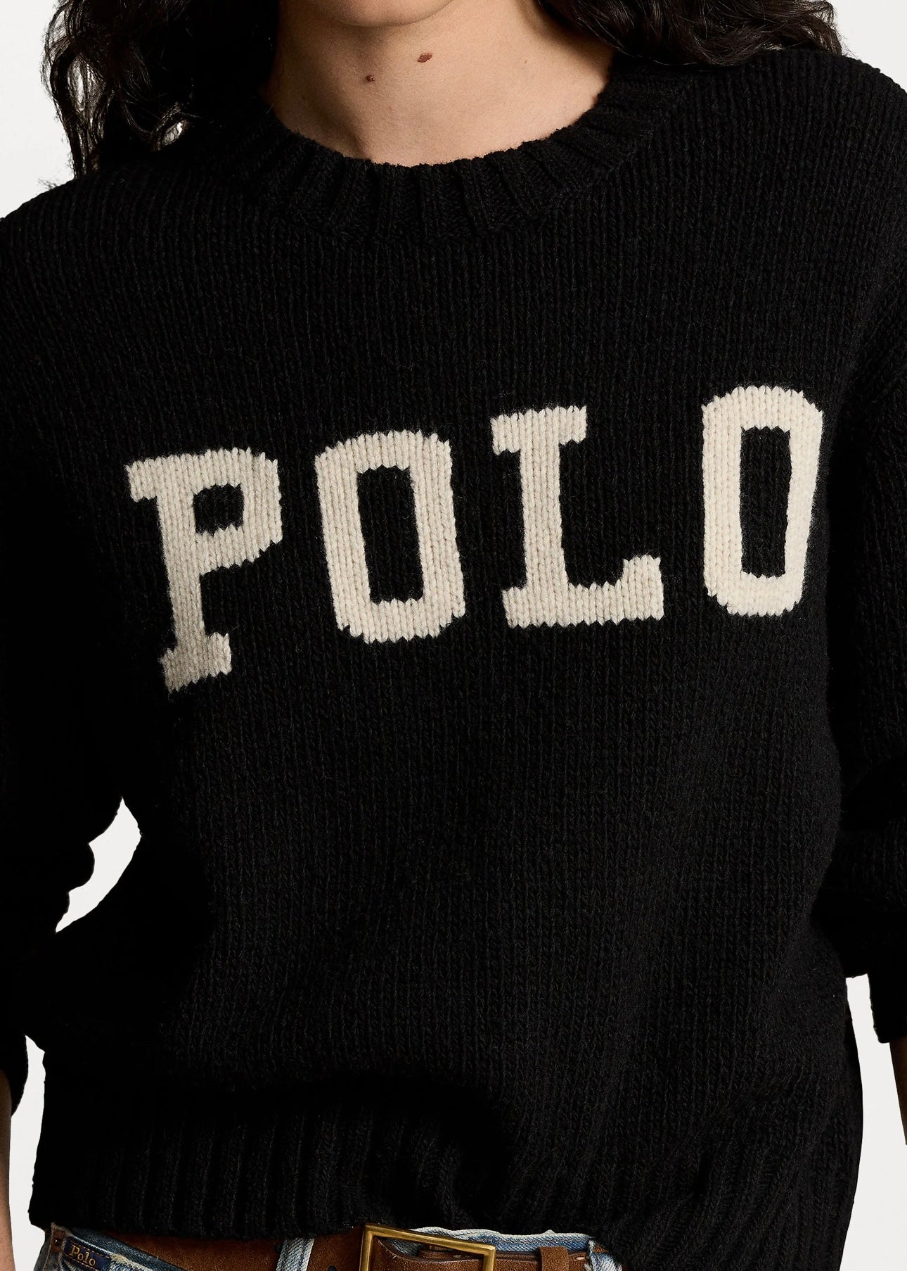 Polo Ralph Lauren Logo sweater - Black