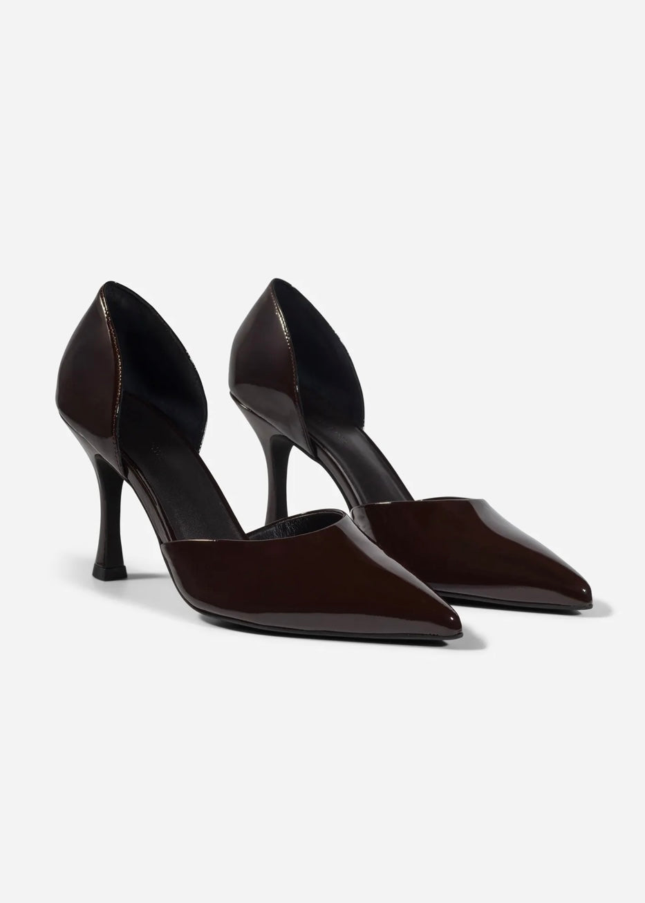 Java pumps Dark Brown