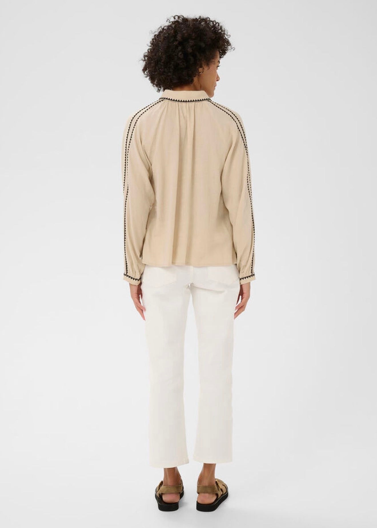Aimy Blouse Oatmeal