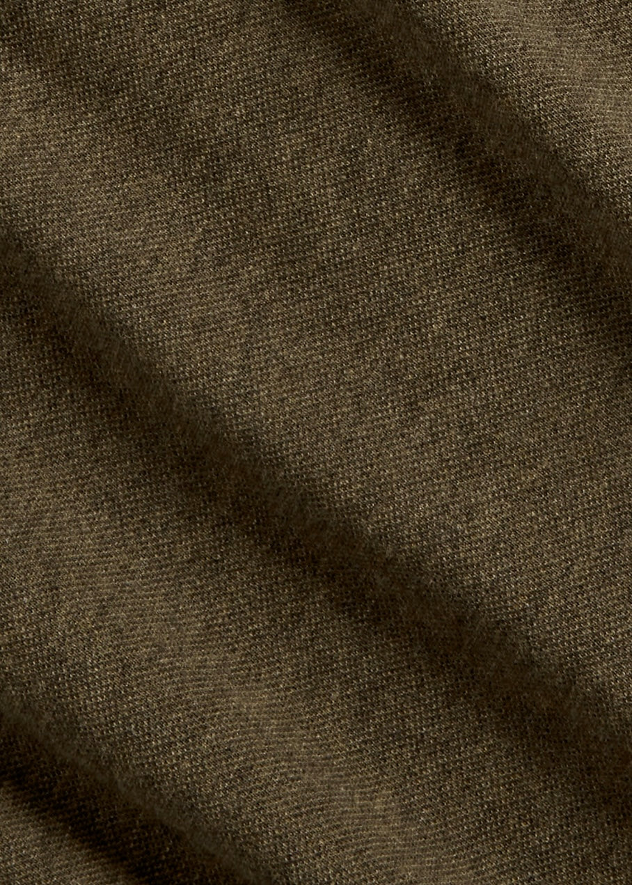 Ralph Lauren Featherweight Mesh shirt - Wilson Olive Heather