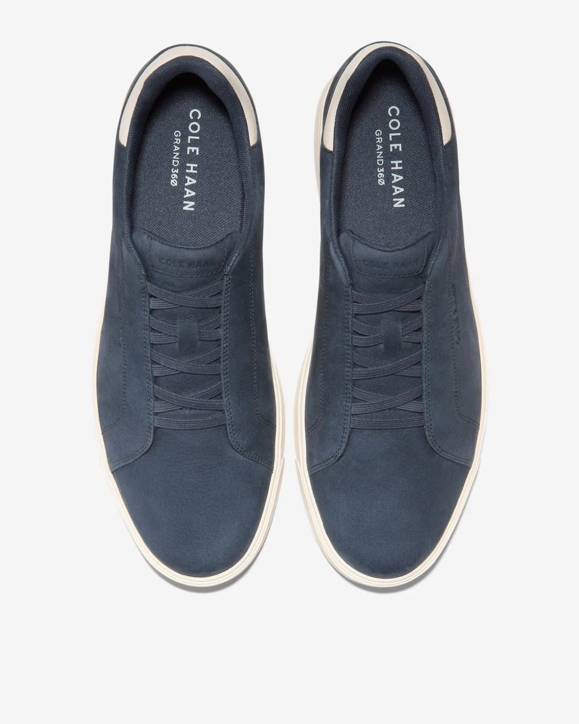 Grandpro Luxe Slip On Navy Nubuck