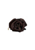 Flower Hair Clip Brown