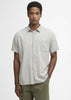 Nelson Striped Shirt Bleached Olive