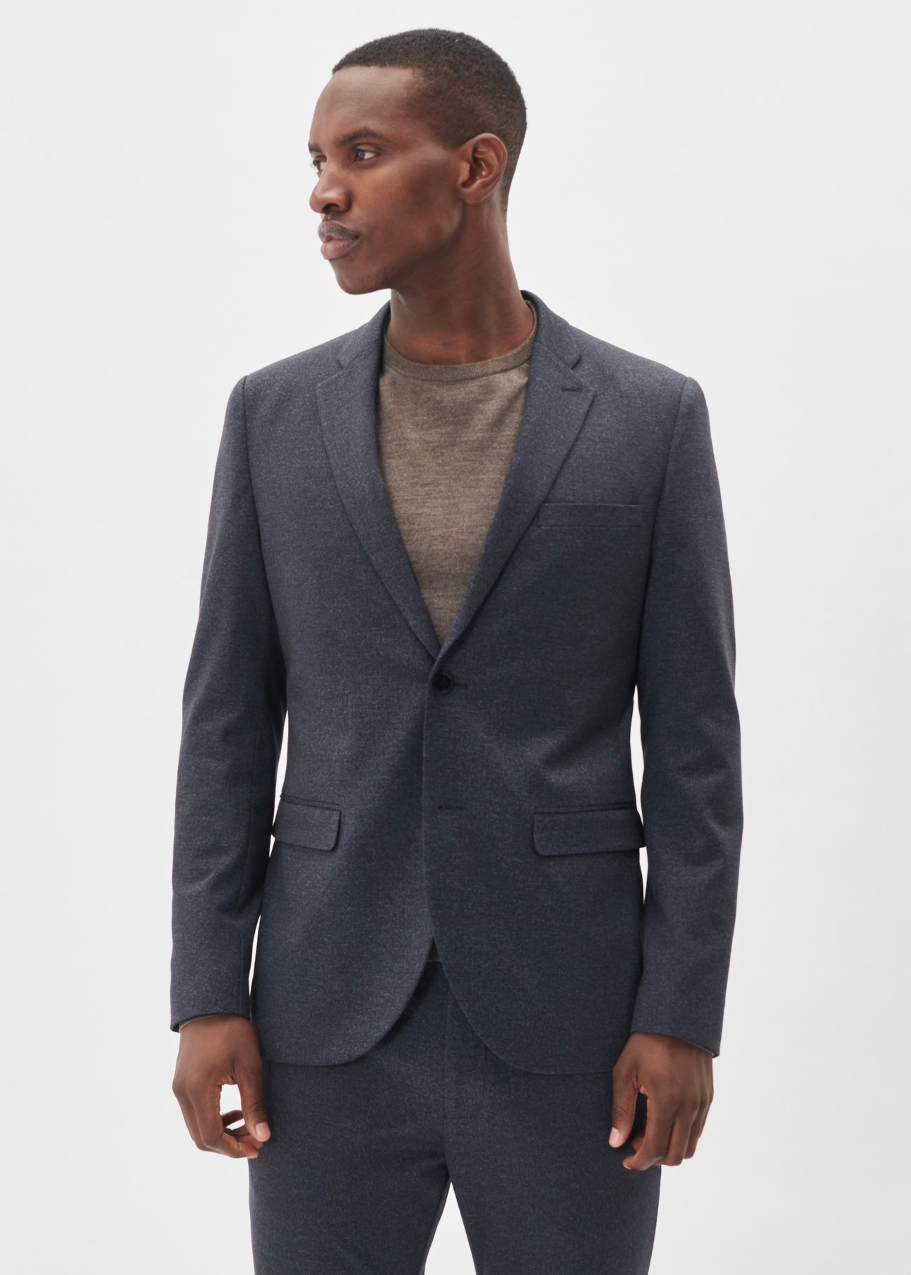 Matinique George Jersey blazer - Insignia Blue