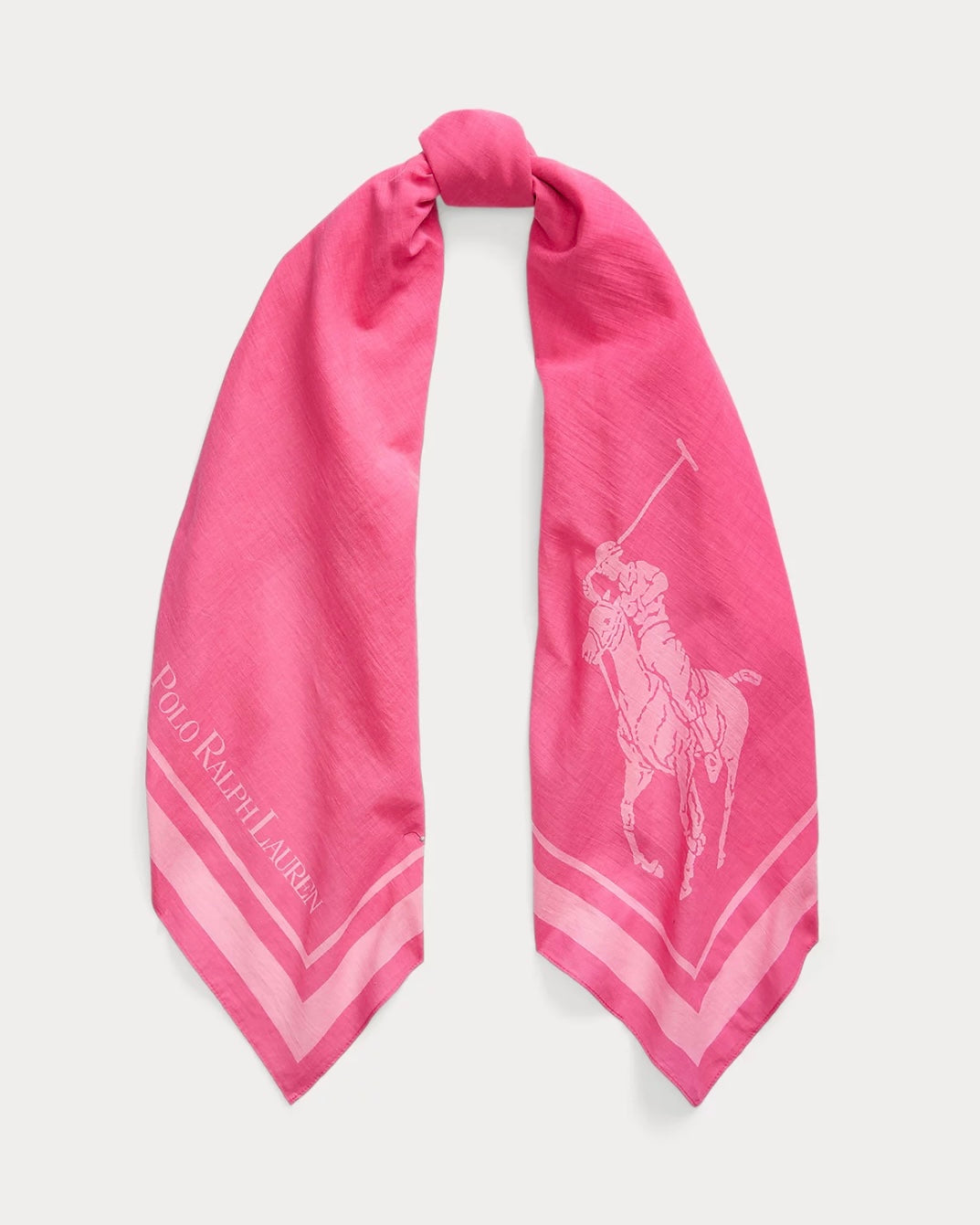 Polo Ralph Lauren Pony Square scarf - Desert Pink