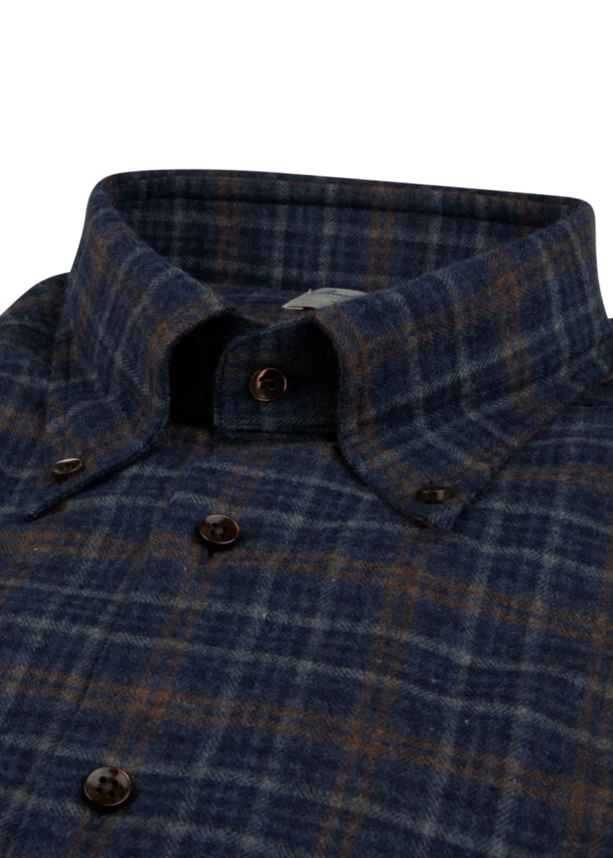 Stenströms Flannel shirt slimline - 712261 8864 183