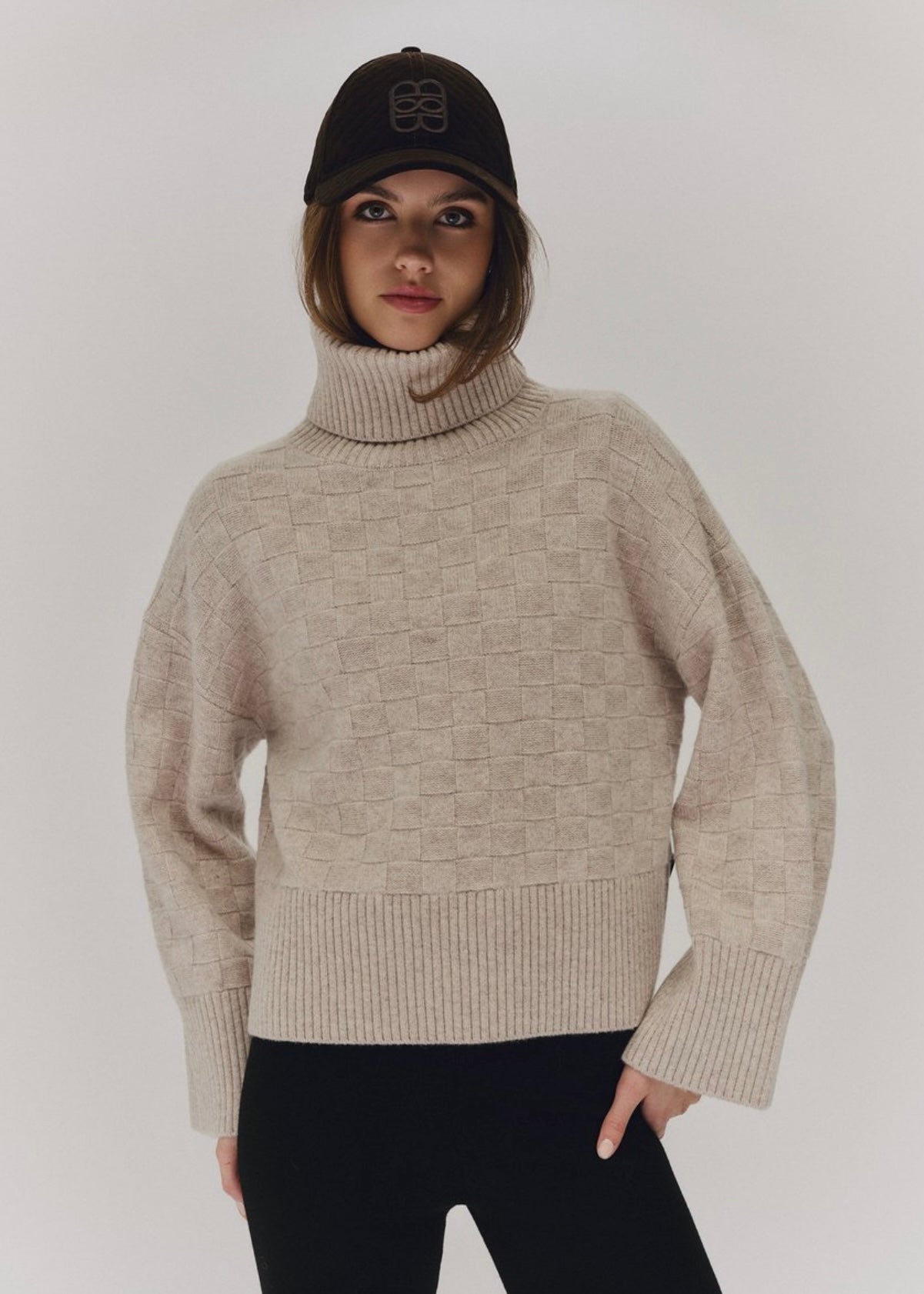 Karine Merino sweater Beige
