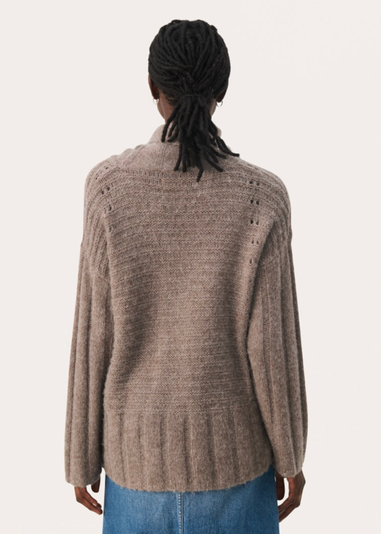 Part Two Laurikke sweater - Mink Melange