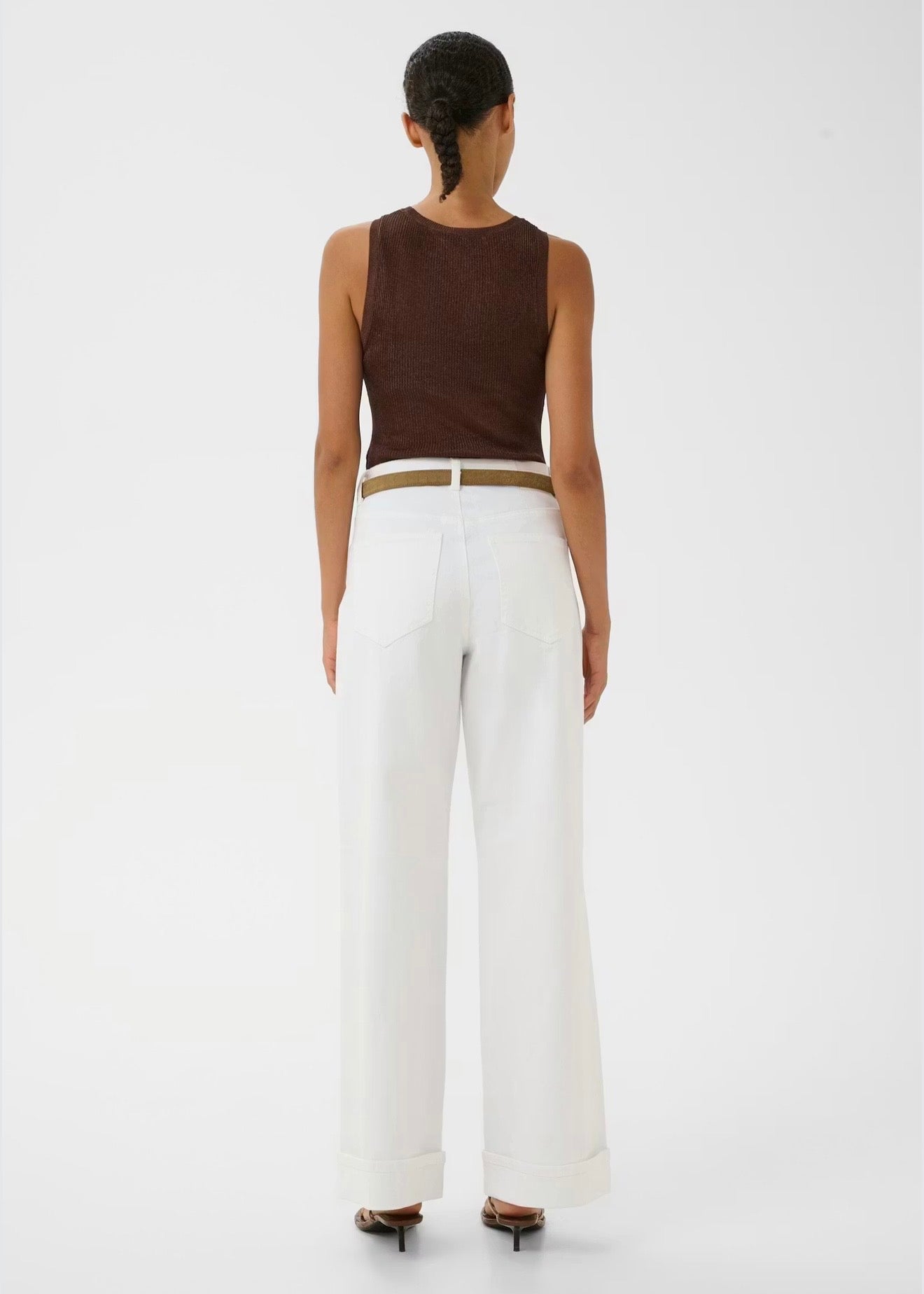 Silvi Top Deep Brown Metallic