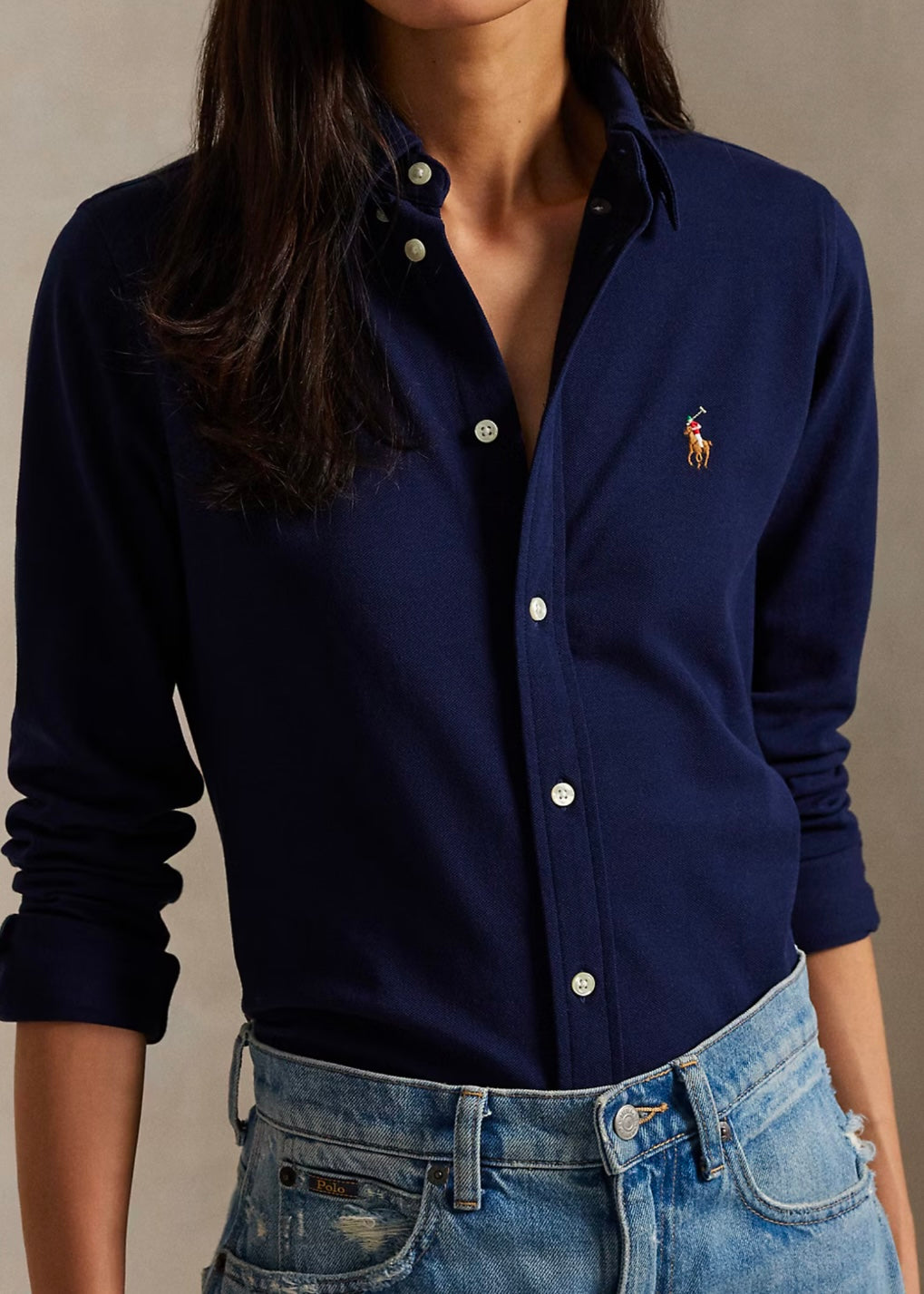 Ralph Lauren Heidi shirt - Cruise Navy