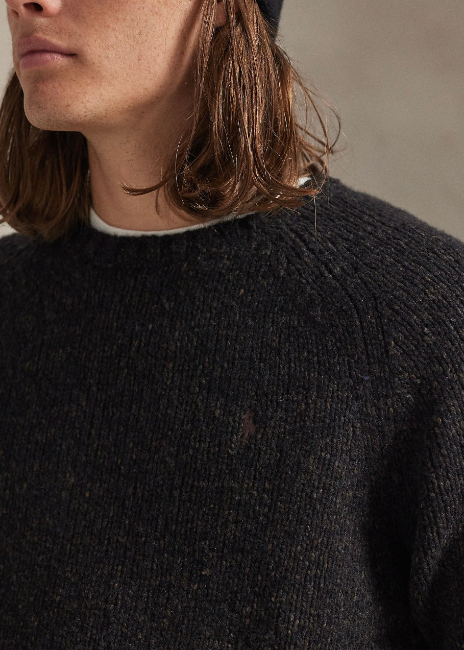 Marled Wool sweater Charcoal Marl