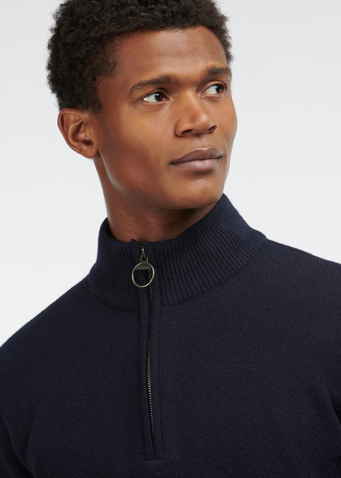 Barbour Holden Half zip - Navy