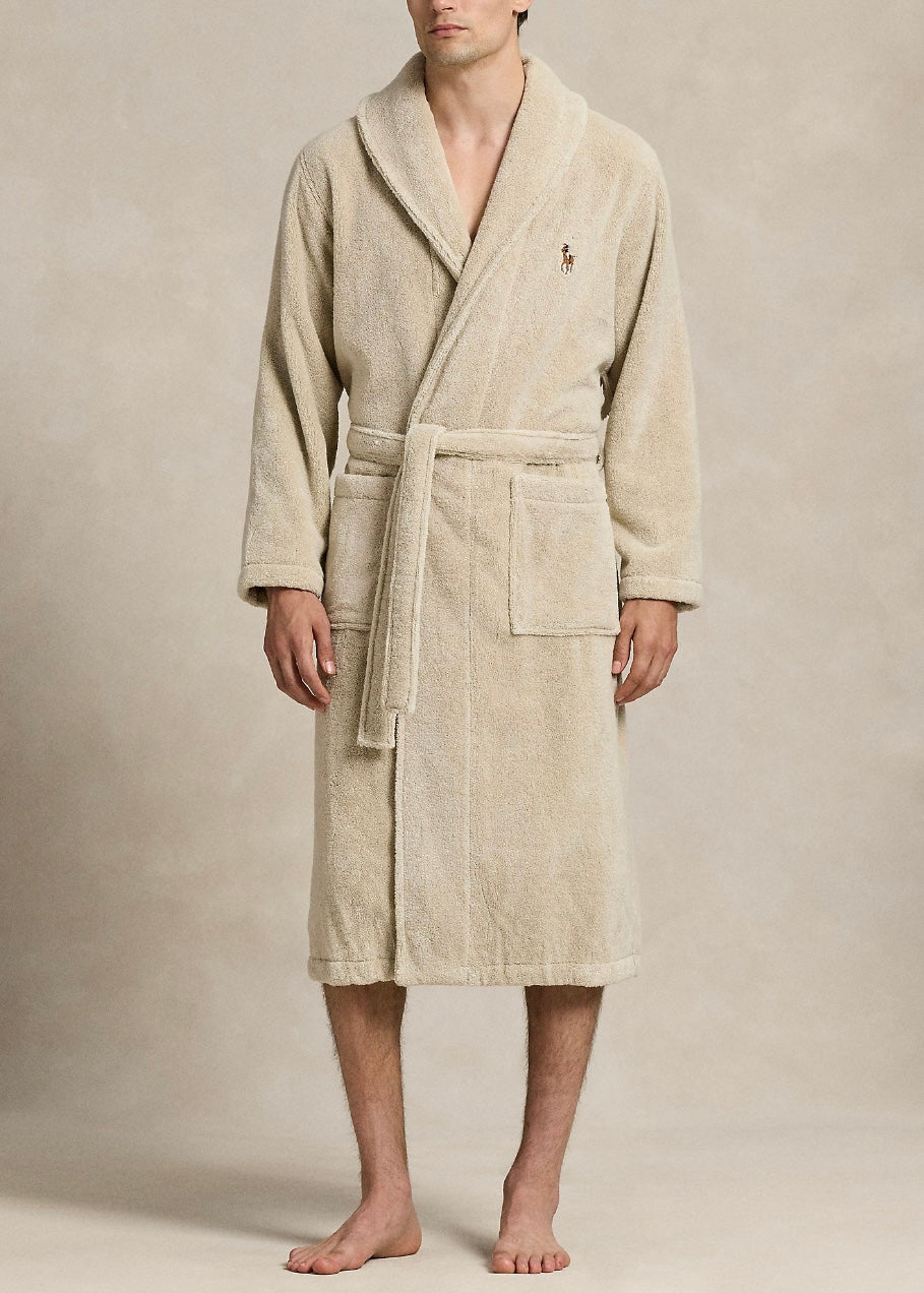 Terry robe Khaki Stone