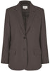 Hannah Blazer Smoked Oak Melange