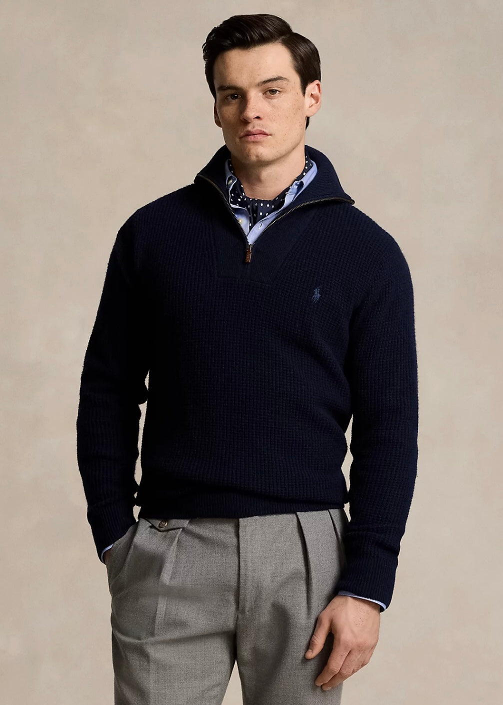 Polo Ralph Lauren Structure Zip - Hunter Navy