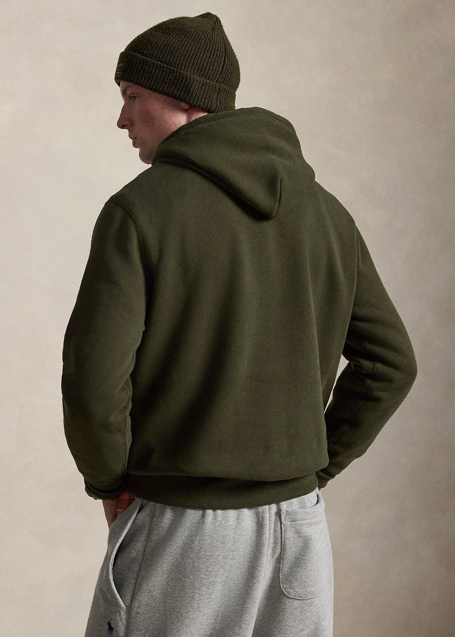The RL Fleece Hoodie Company Olive