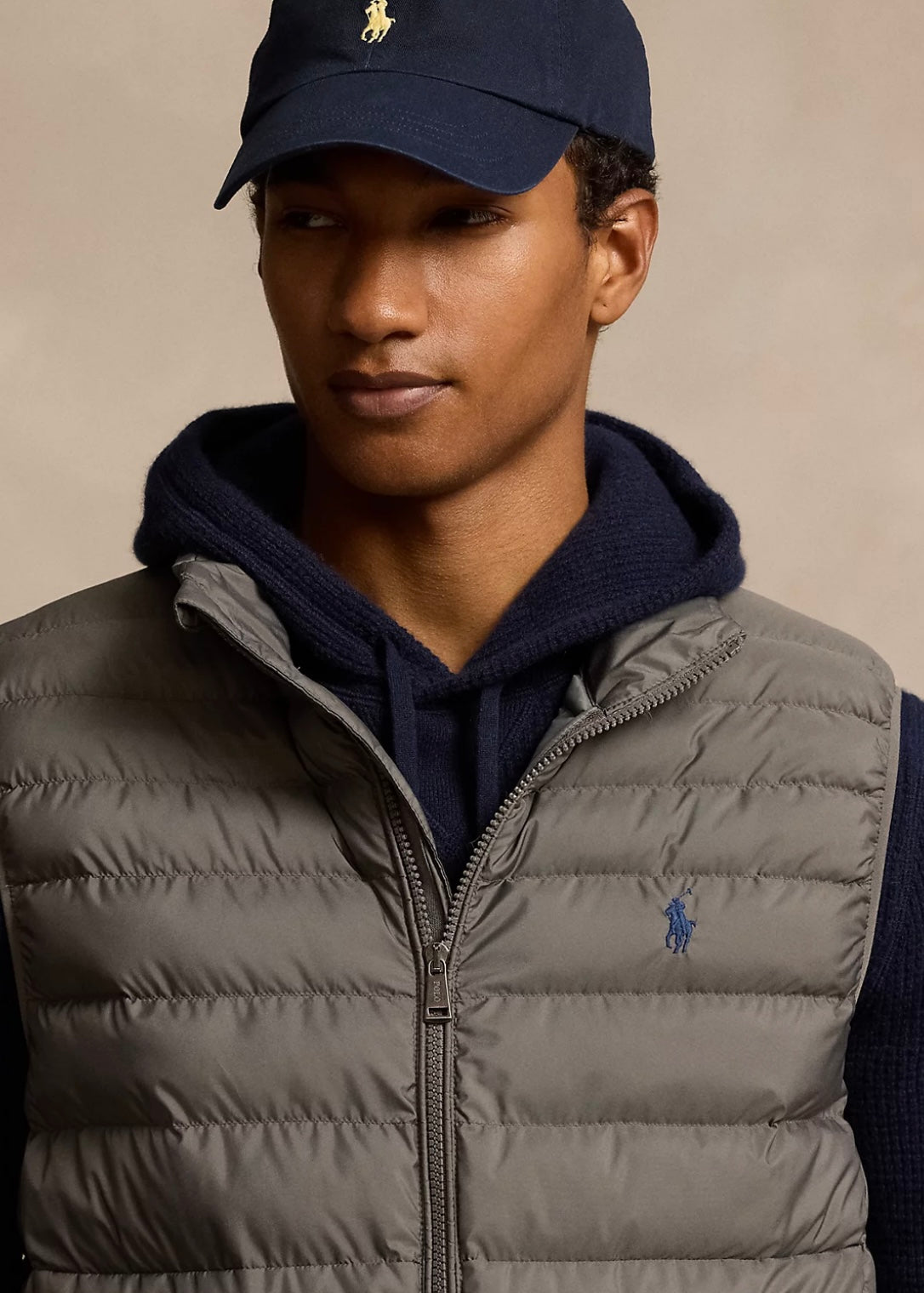 Polo Ralph Lauren Down vest - Dark Metal