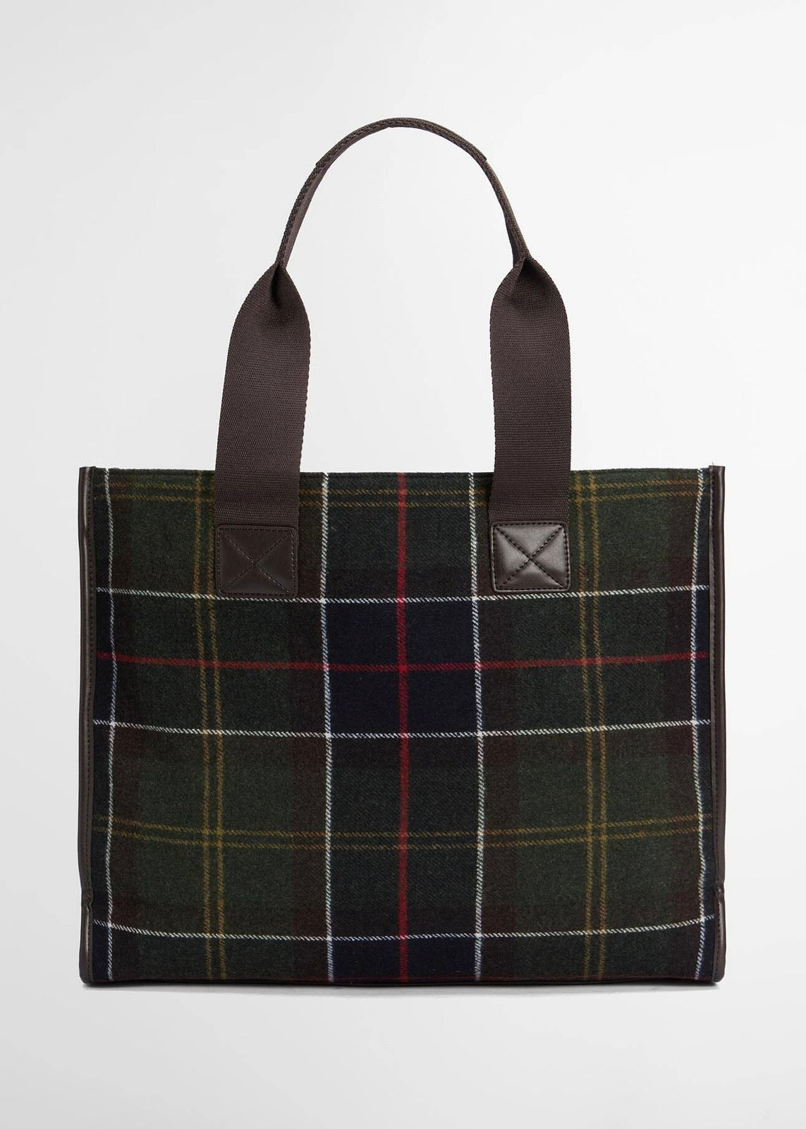 Turnberry Tartan Tote Bag Olive