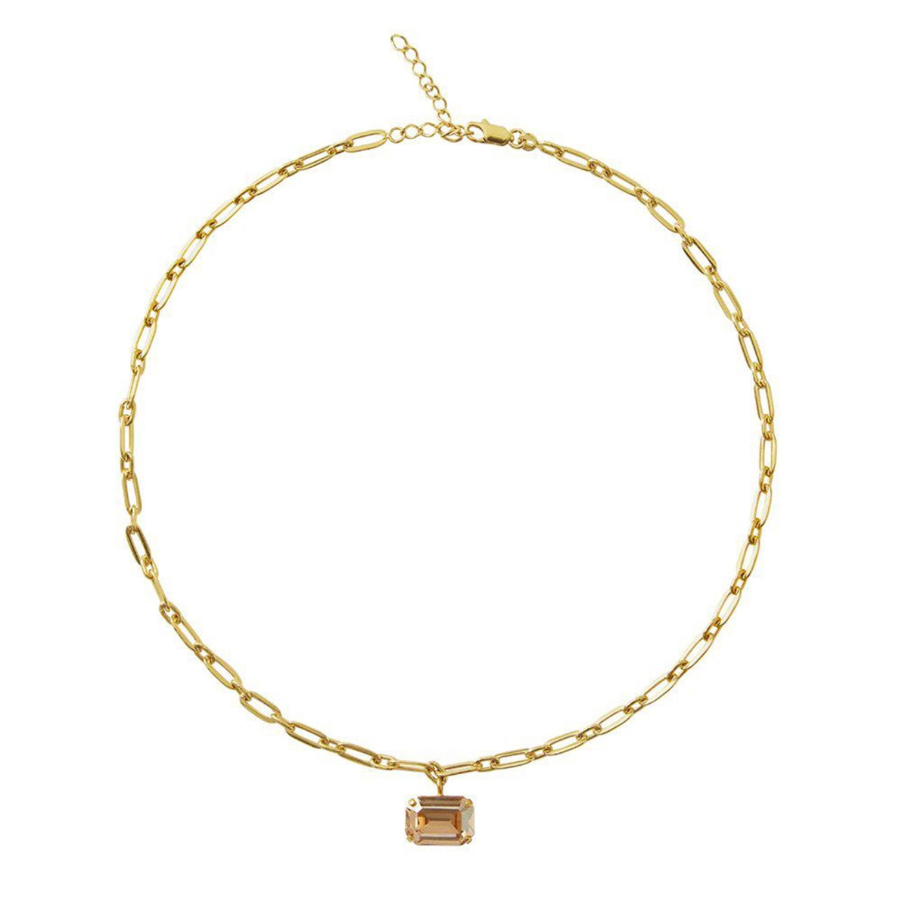 Caroline Svedbom Mini Lydia necklace Gold Golden Shadow