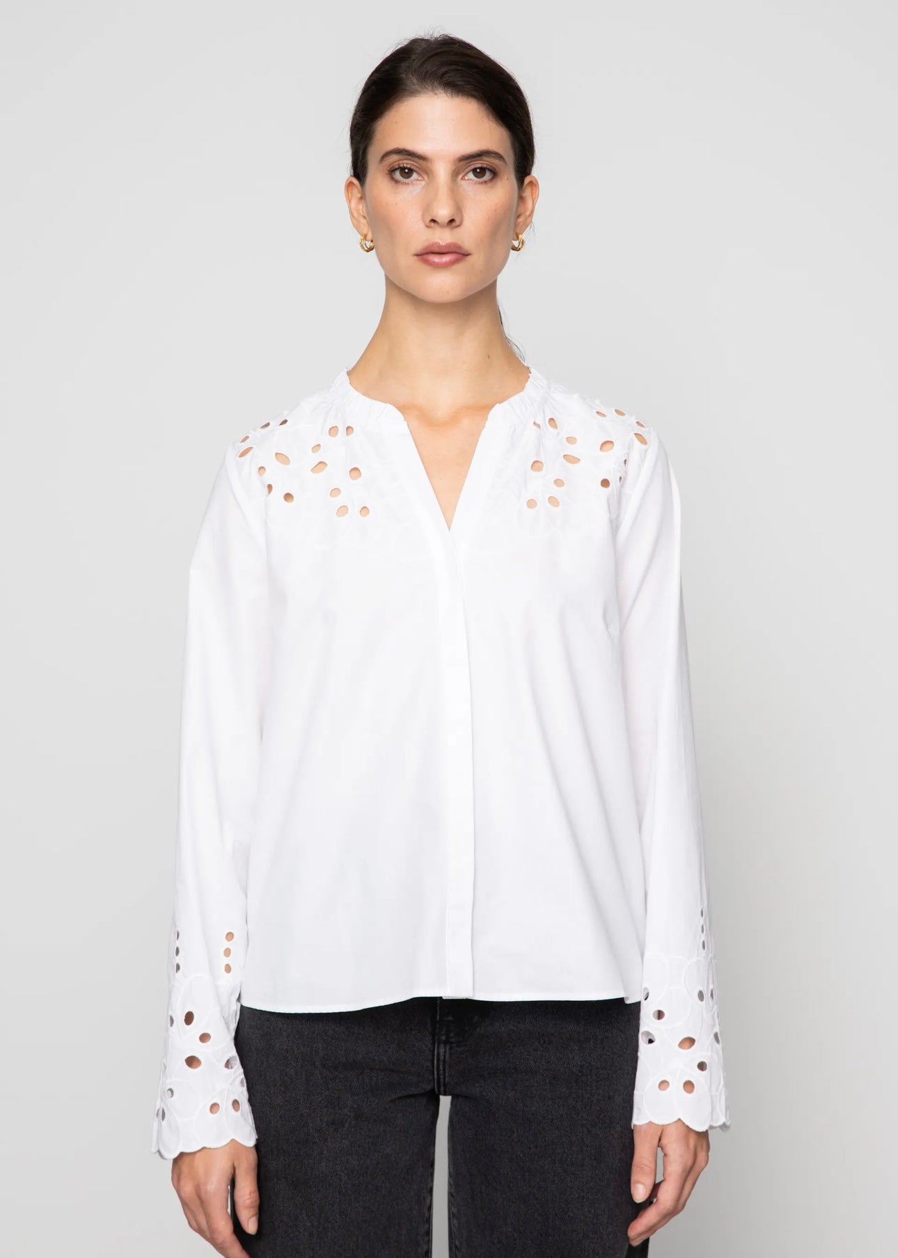 Camilla Pihl Edda blouse - White