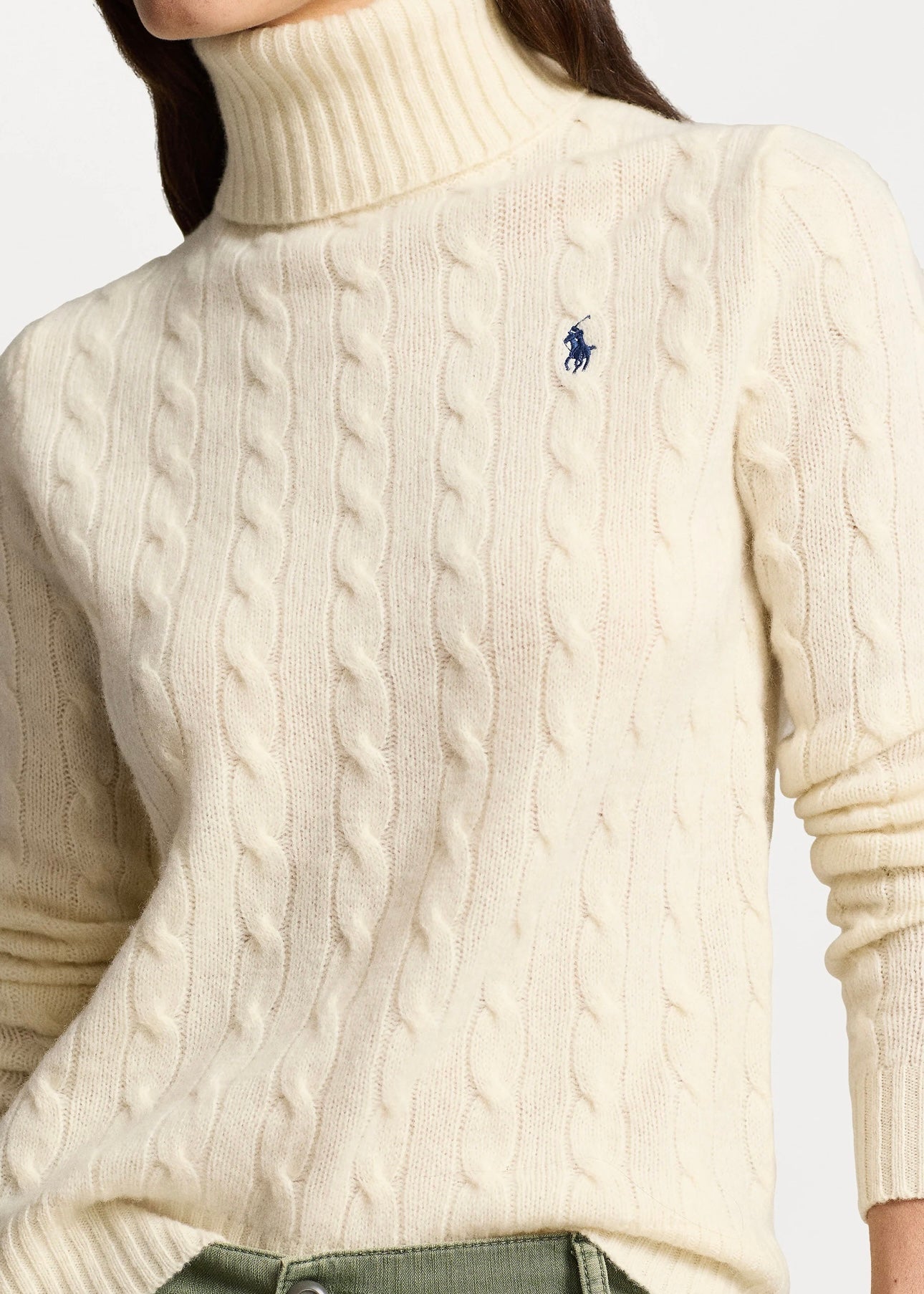 Polo Ralph Lauren Wool rollerneck - Authentic Cream