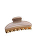 Kaia Medium Hair Clip Taupe