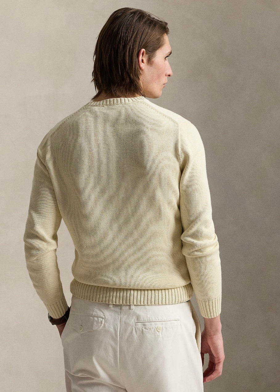 Cotton Crewneck sweater Andover Cream
