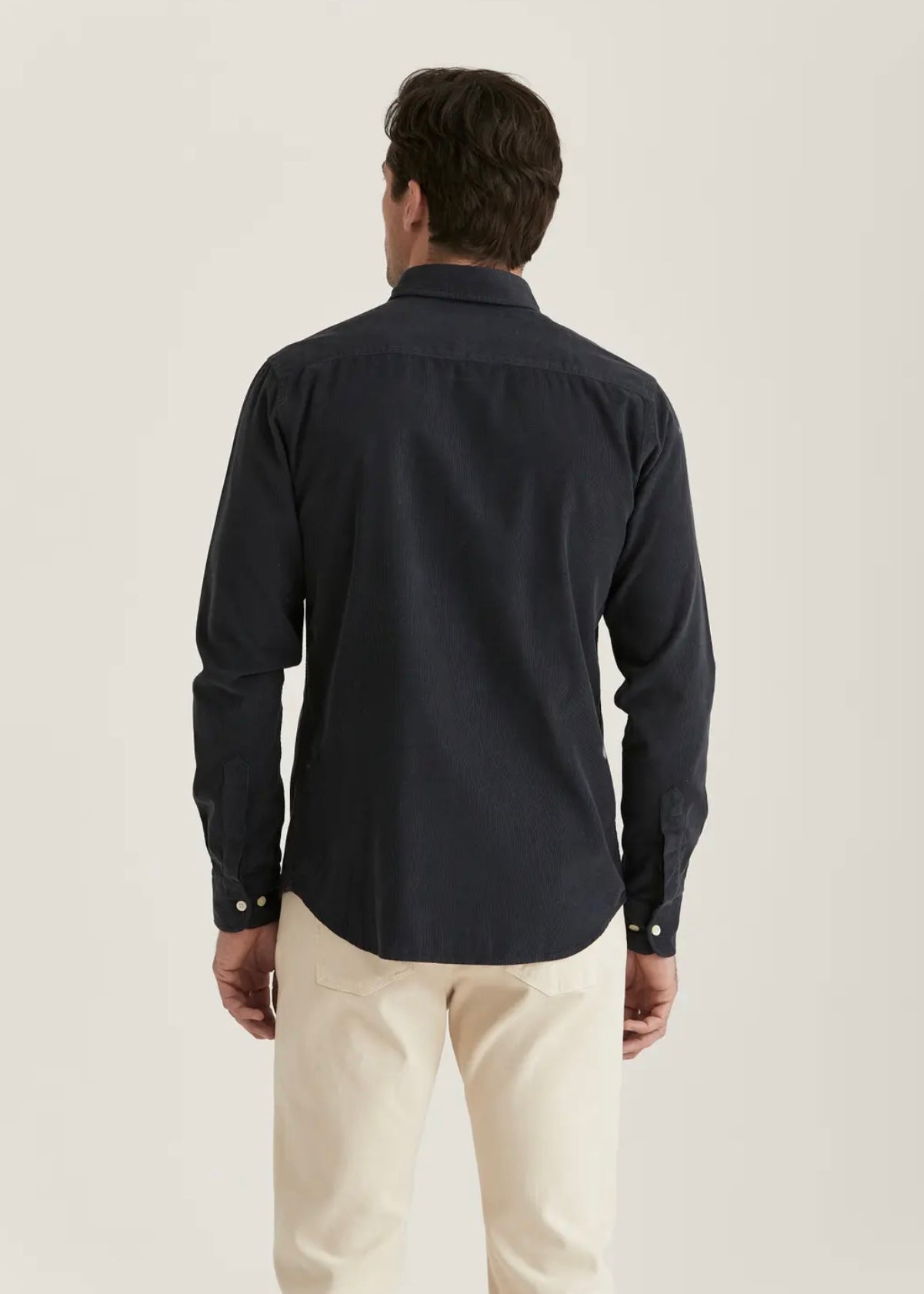 Morris Douglas Cord shirt - Blue