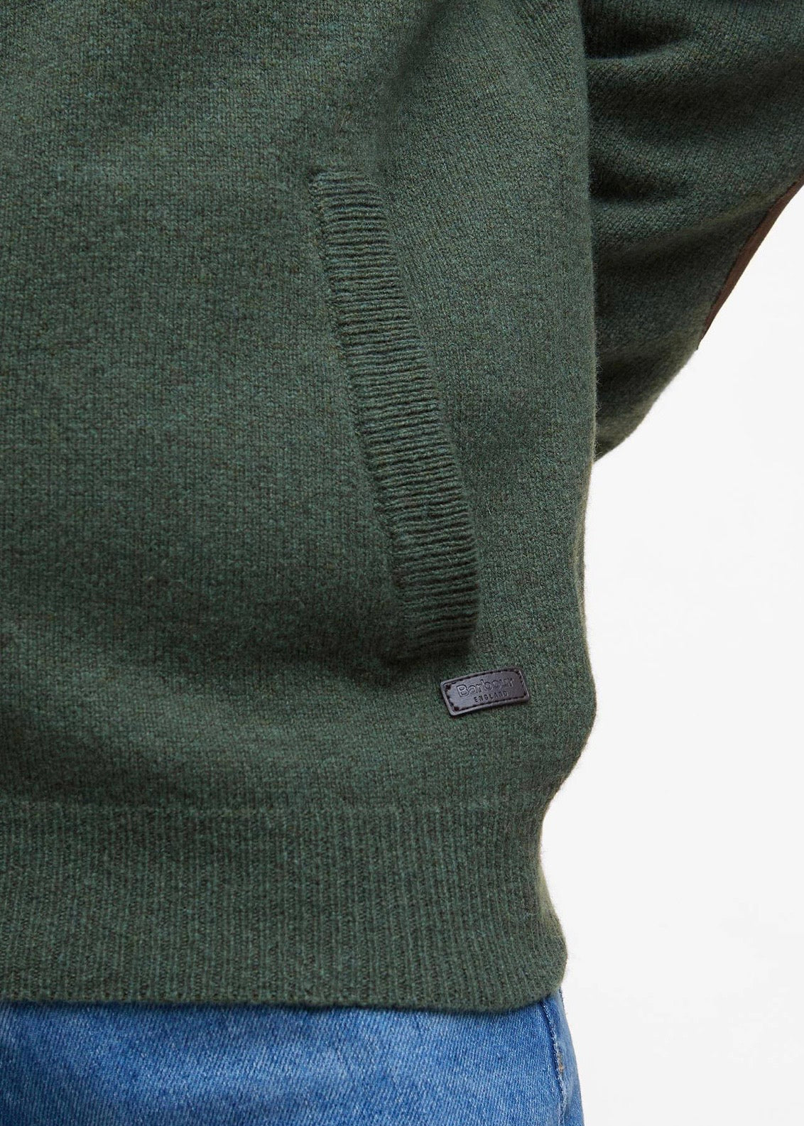 Essential Patch Zip Trough Olive