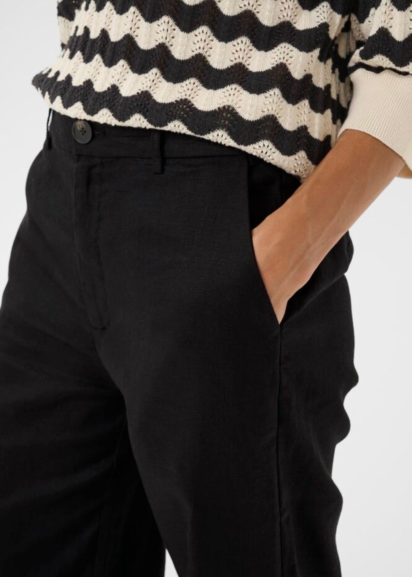 Ninnes Pants Black