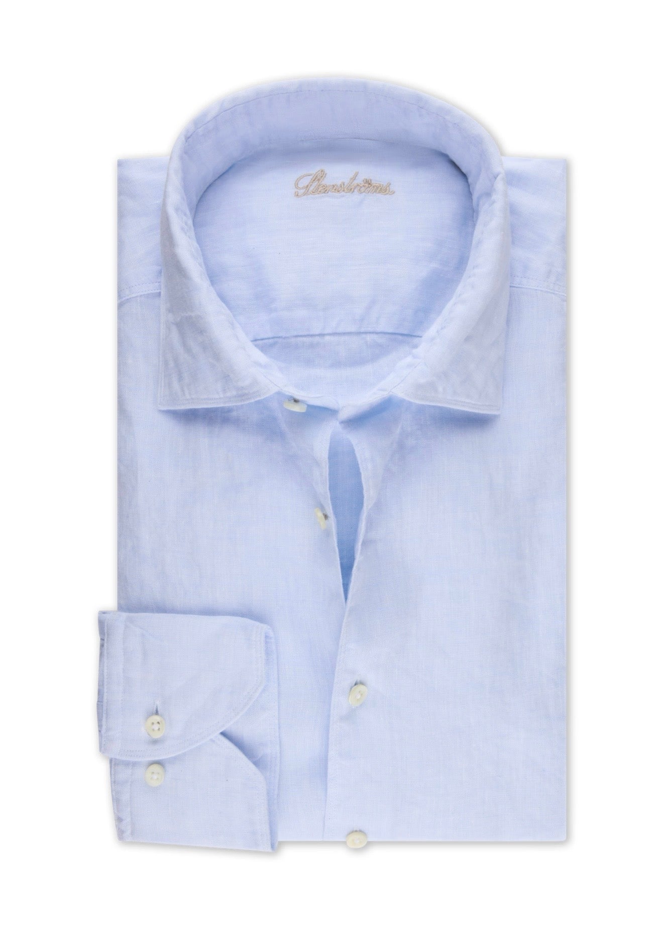 Regular Linen Shirt Light Blue