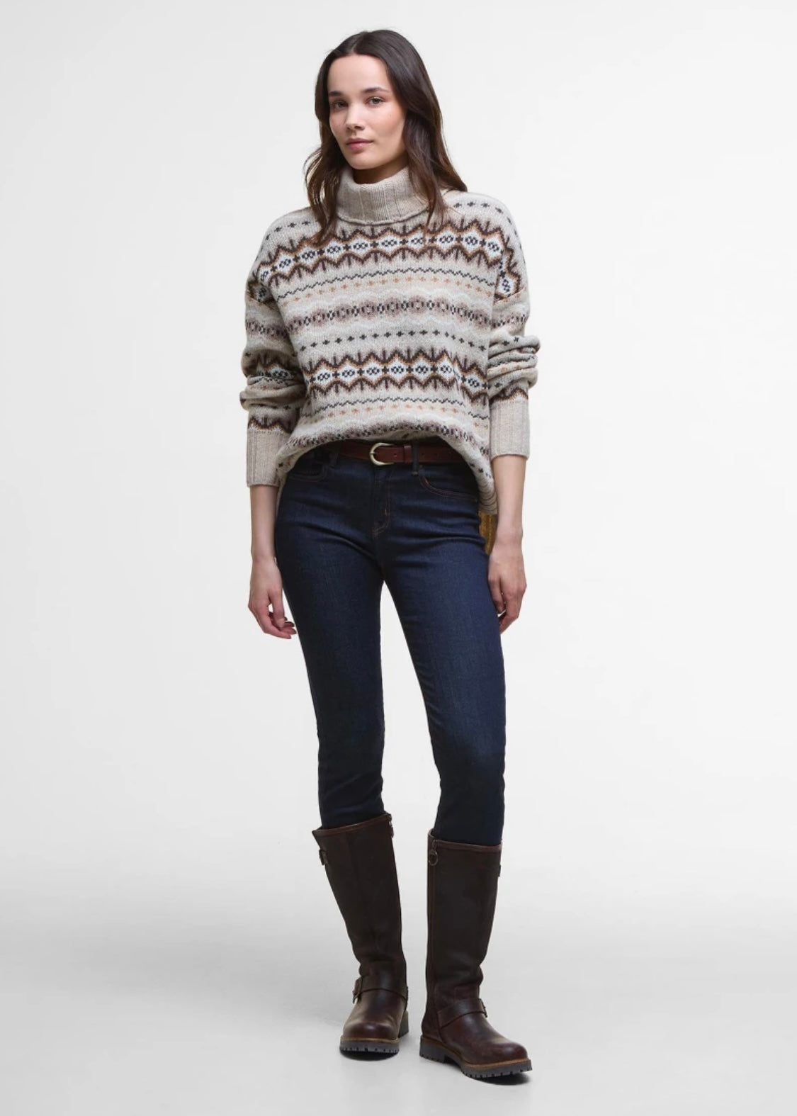 Helen Knitted Knitted Washed Gunmetal