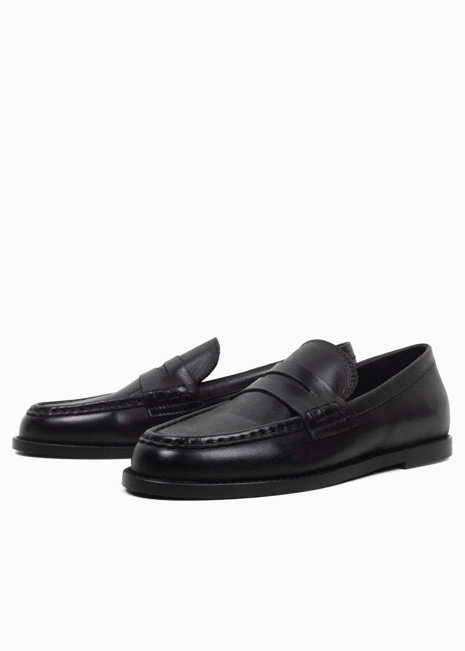Belle Leather Black