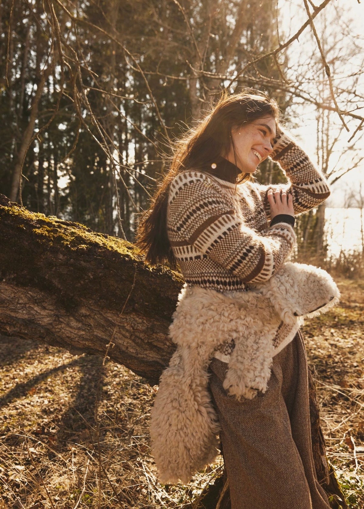 Lumi Knit Dark Brown