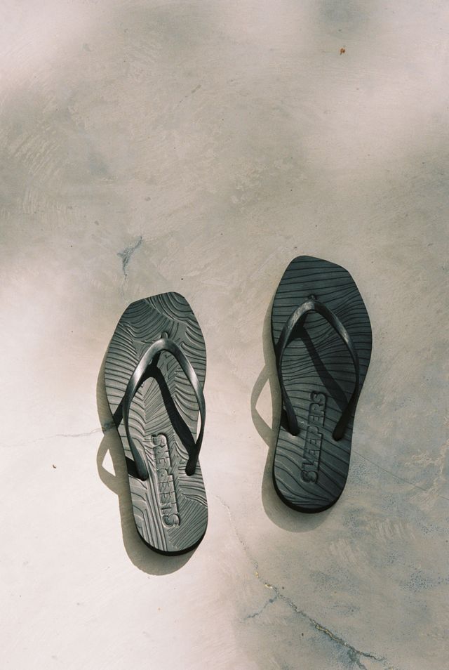 Sleepers Tapered flip flop - Black