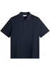 Simon Stripe Polo Navy