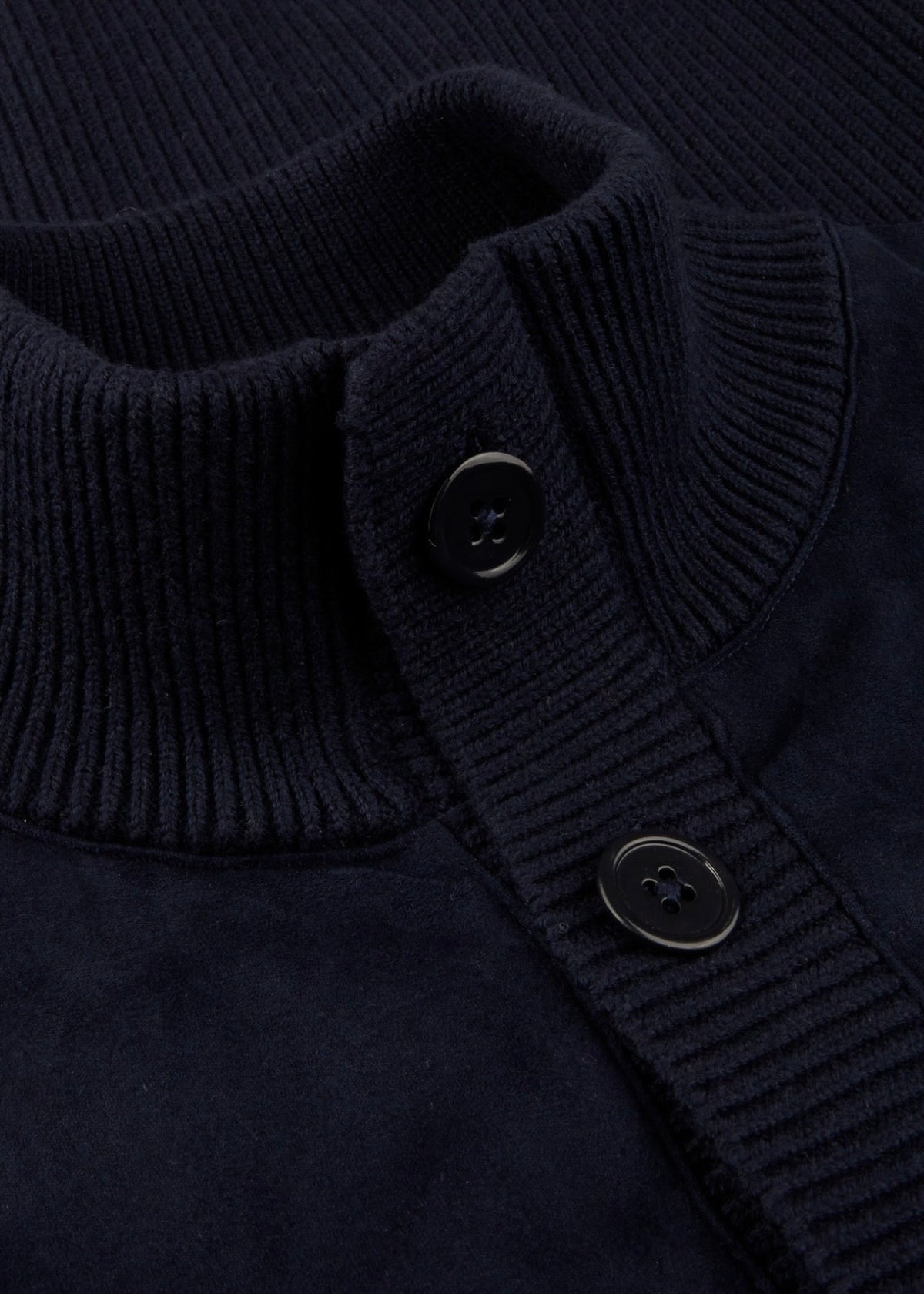 Alcantara Cardigan Navy