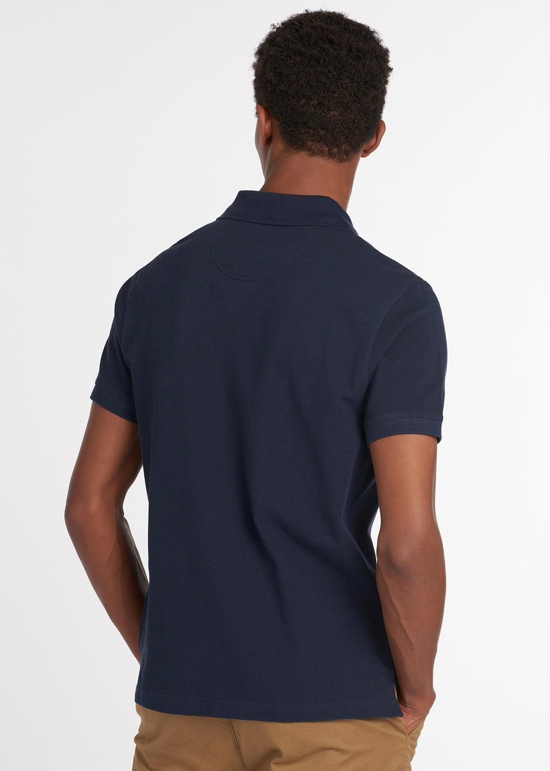 Barbour Tartan Polo pique - New Navy