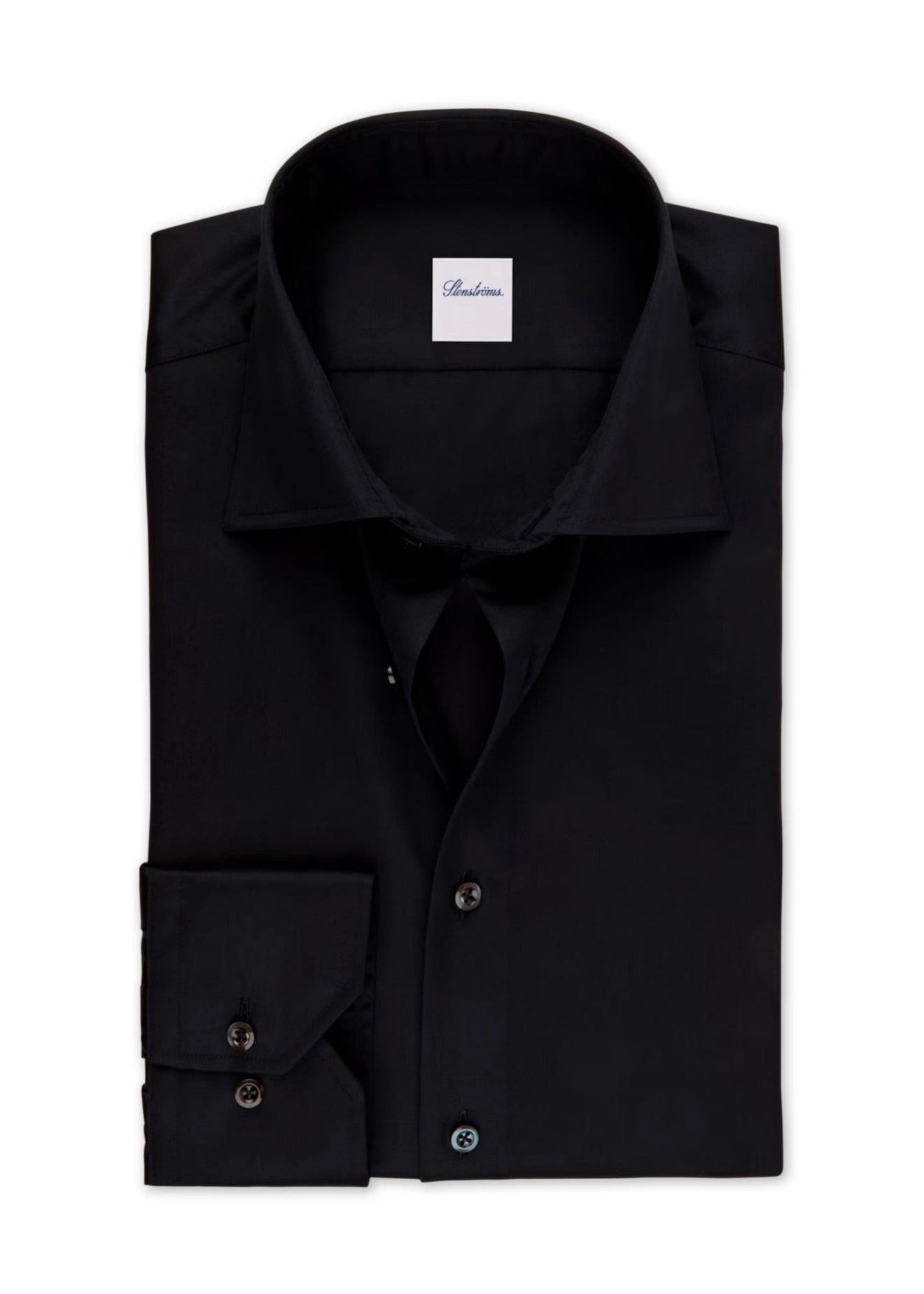 Regular Black Twill Shirt