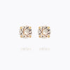 Classic Stud Earrings Gold Silk
