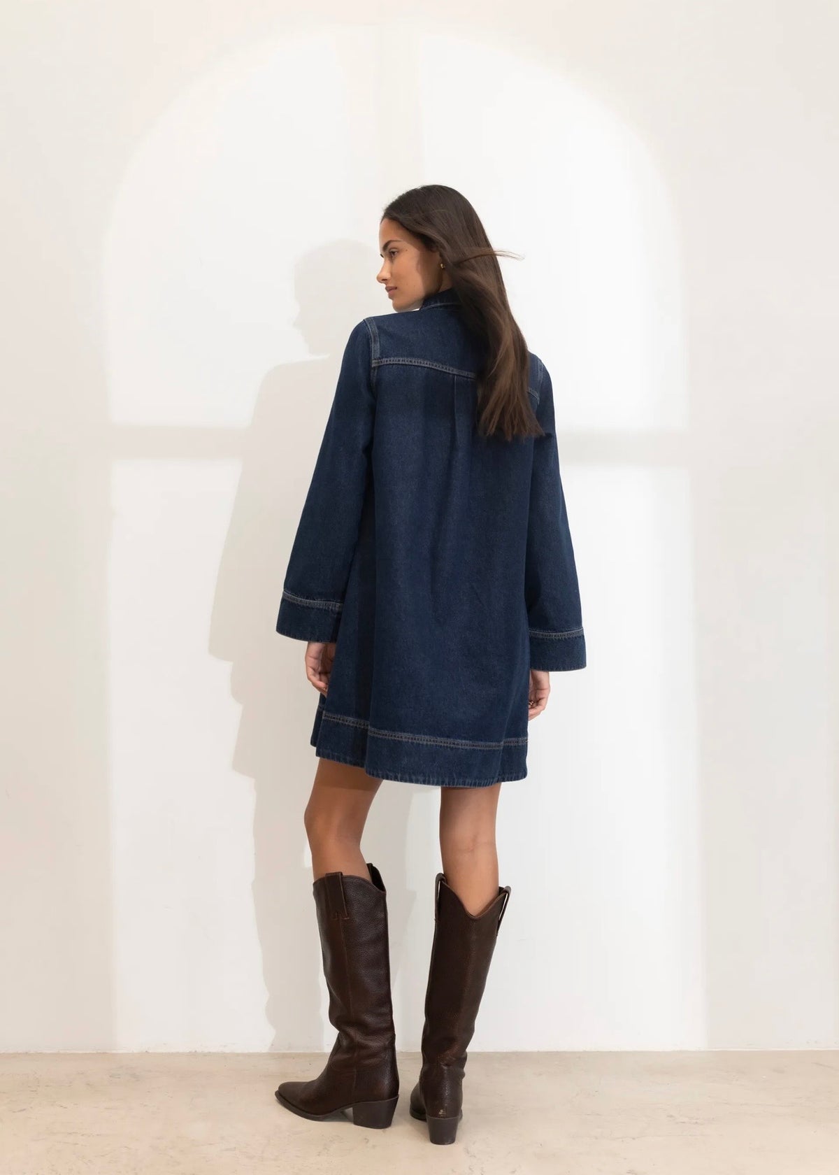 Alba Dress Dark Blue