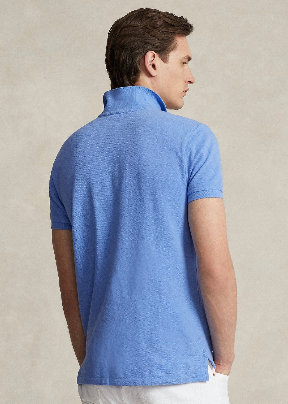 Mesh Polo Shirt Harbor Island Blue