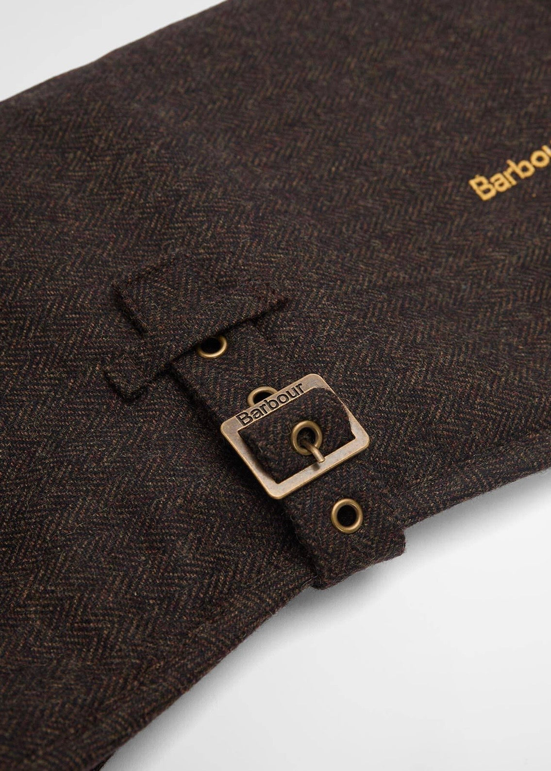 Barlow Tweed Dog Coat Brown