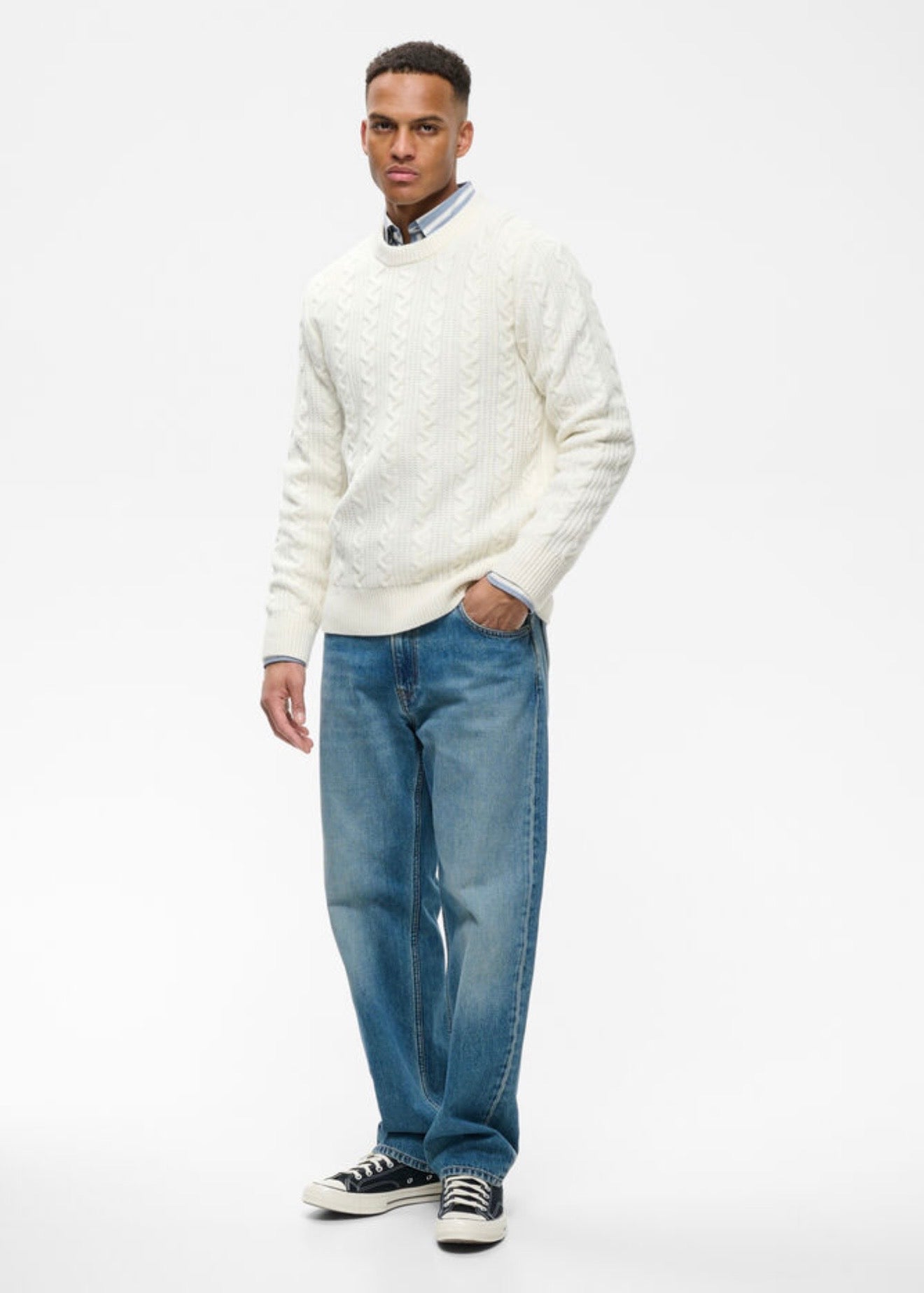 Triton Knit Vanilla Ice