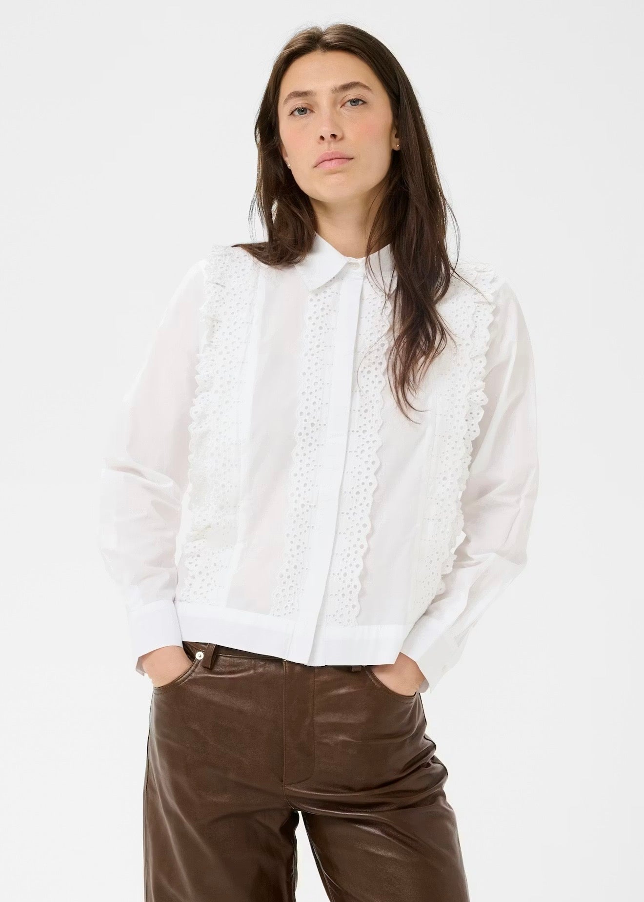 Aneline Shirt Bright White