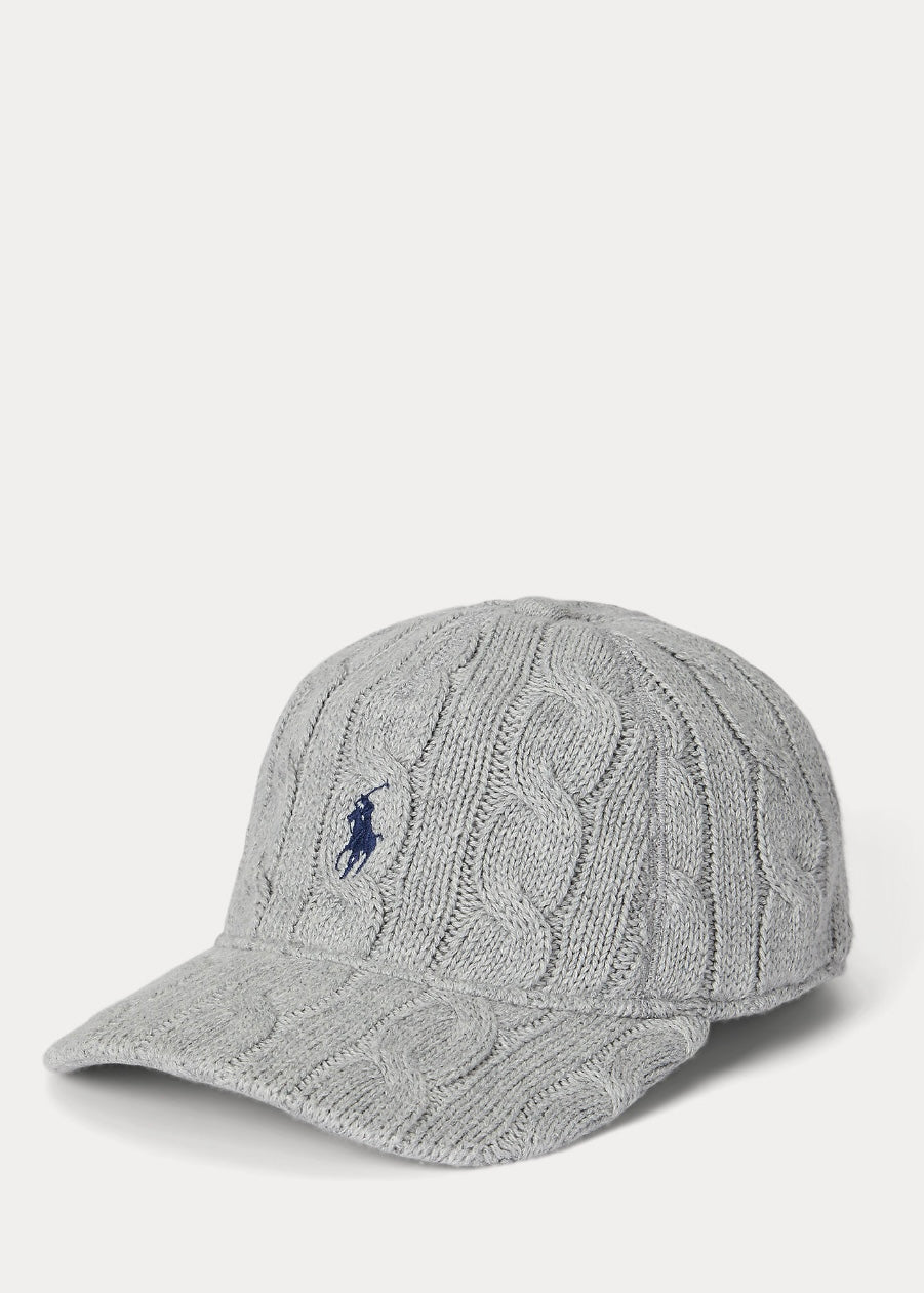 Cable Ball caps Grey Heather