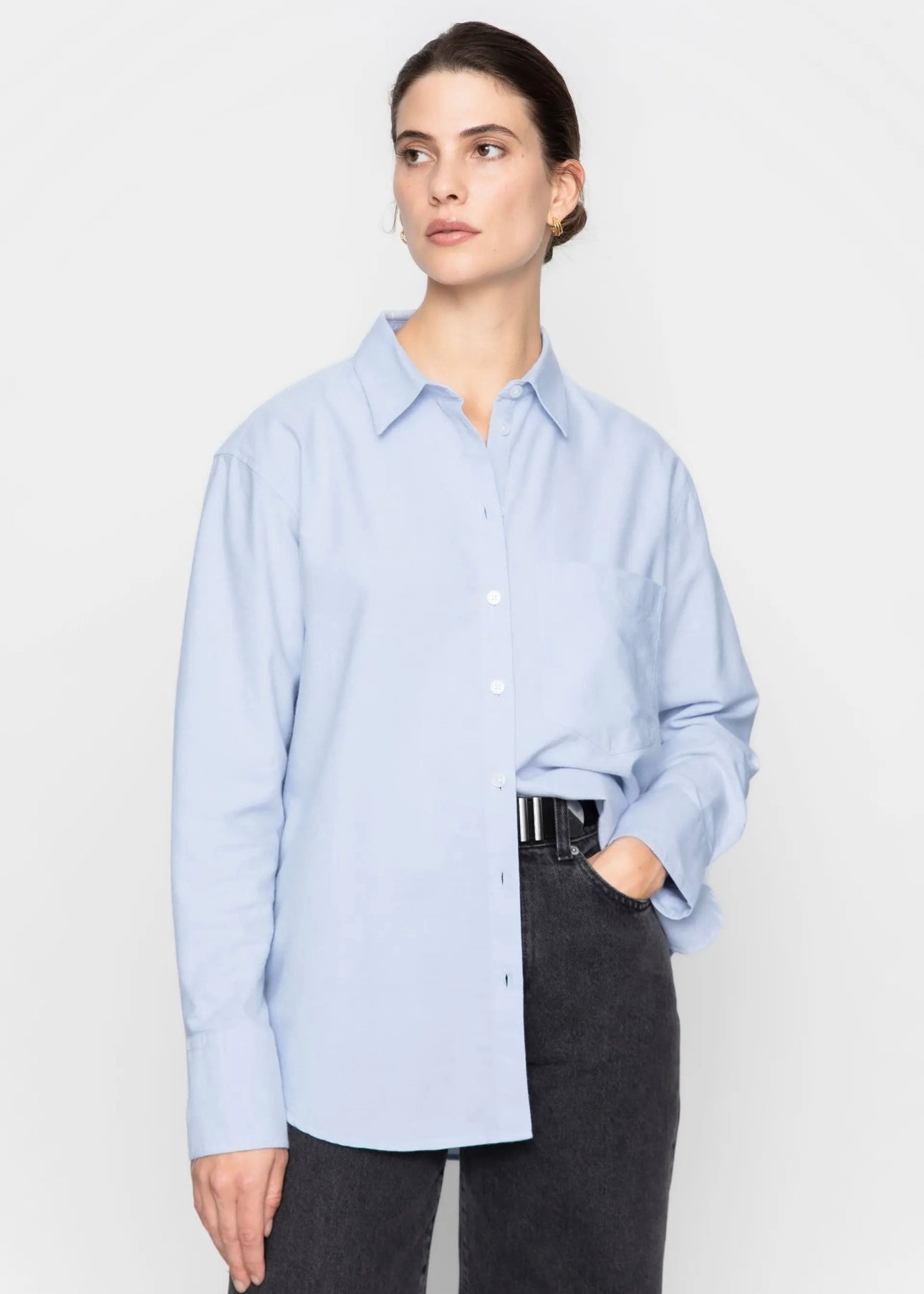 Camilla Pihl Bibi shirt - Ice Blue